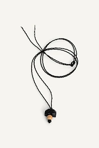 COMBINED PENDANT CORD NECKLACE