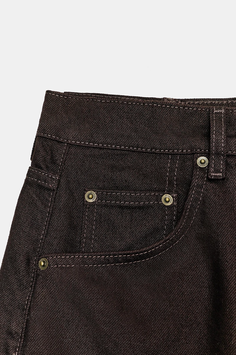 ZW COLLECTION MID-RISE BALLOON JEANS