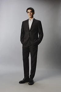 HOUNDSTOOTH SUIT JACKET