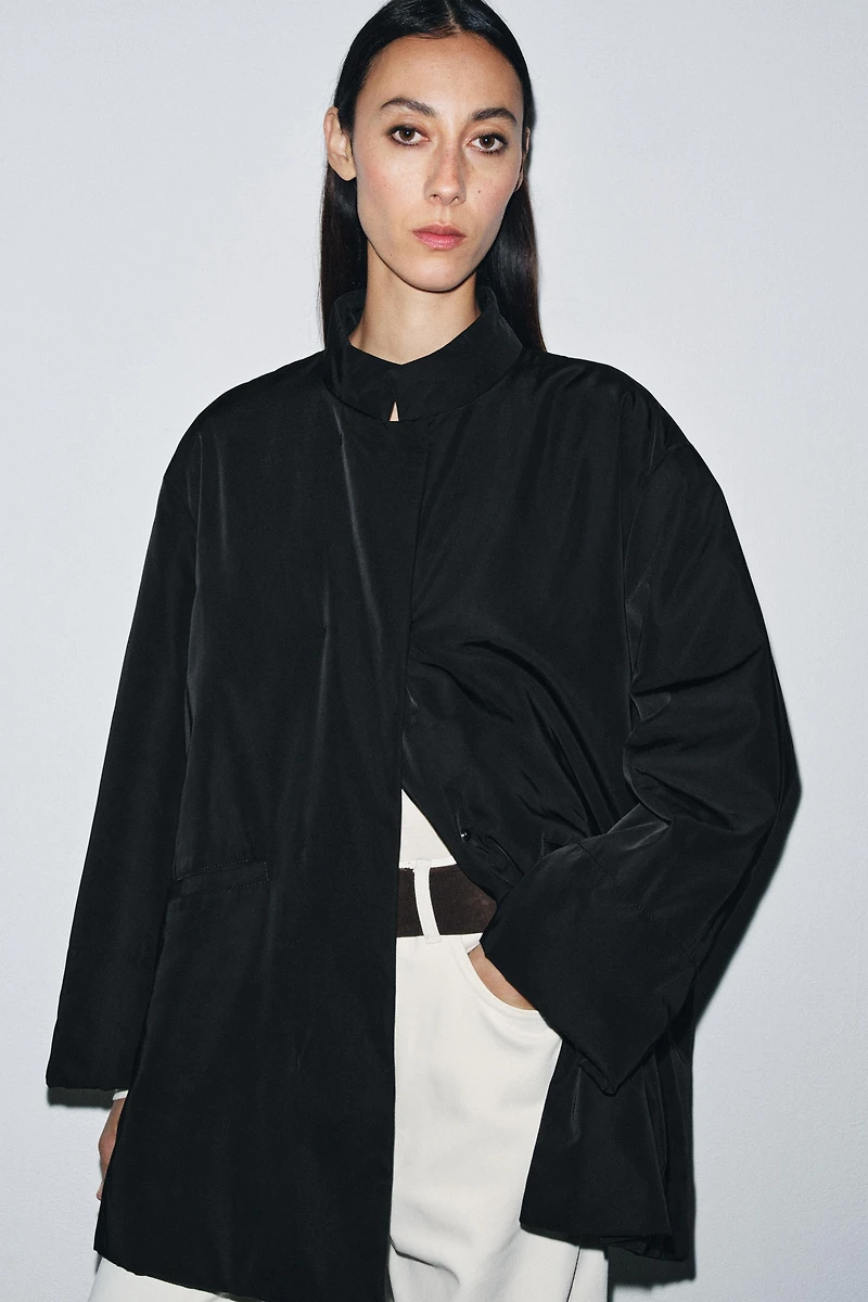 ZW COLLECTION OVERSIZED NYLON JACKET