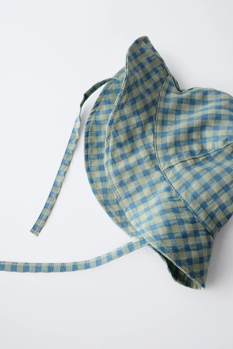 GINGHAM HAT