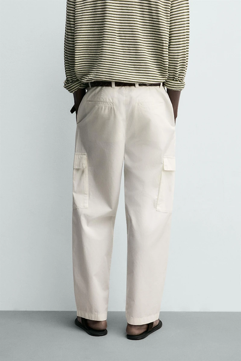 REGULAR FIT CARGO PANTS