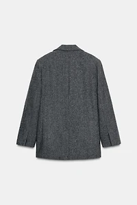 OVERSIZED DOUBLE BREASTED BLAZER