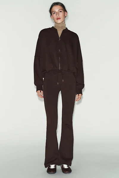 INTERLOCK BOMBER JACKET