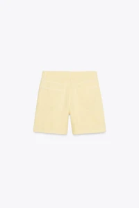 MID-RISE TRF DENIM SHORTS
