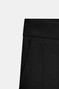PLEATED TAPERED PANTS