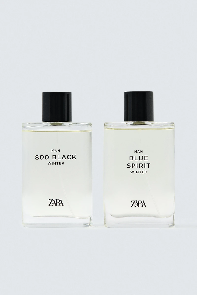 MAN 800 BLACK WINTER EDP + MAN BLUE SPIRIT WINTER EDP 2X90ML (3.04 FL.OZ)