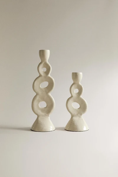 ALUMINUM CANDLESTICK