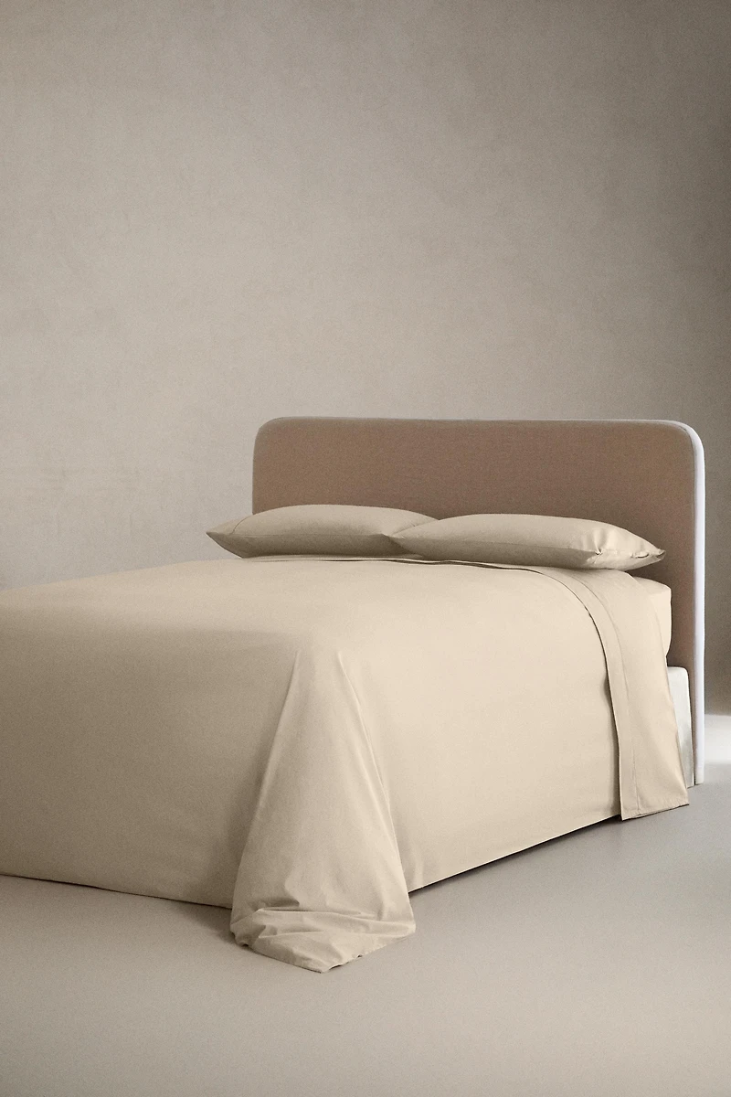 PERCALE COTTON FITTED SHEET | 15.7" THICK (300 THREAD COUNT)
