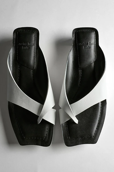 Leather high-heel sandals - STUDIO