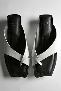 Leather high-heel sandals - STUDIO