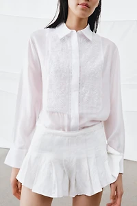 FLUID EMBROIDERED SHIRT ZW COLLECTION