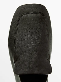 Mocassins souples en cuir