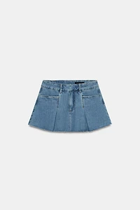ZW COLLECTION DENIM MINI SKIRT