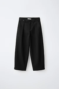 CRISS-CROSS WAIST PANTS