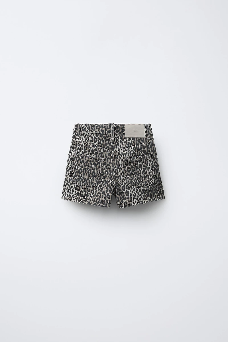ANIMAL PRINT SKORT