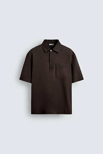 LYOCELL - COTTON POLO SHIRT