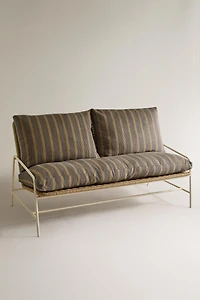STRIPED BENCH BACK CUSHION