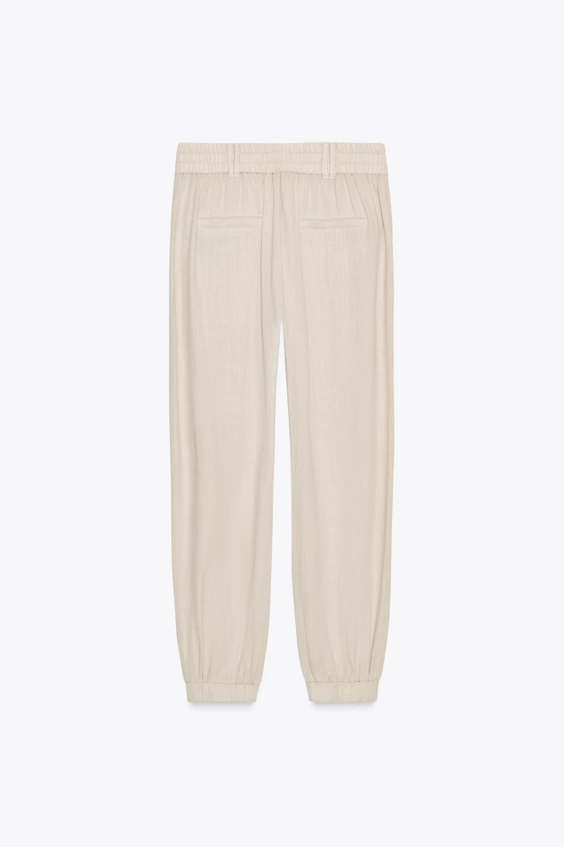 LINEN JOGGER PANTS