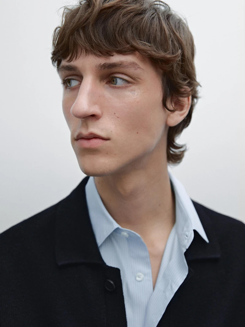 Cardigan coton