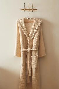 PEIGNOIR COTON WAFFLE
