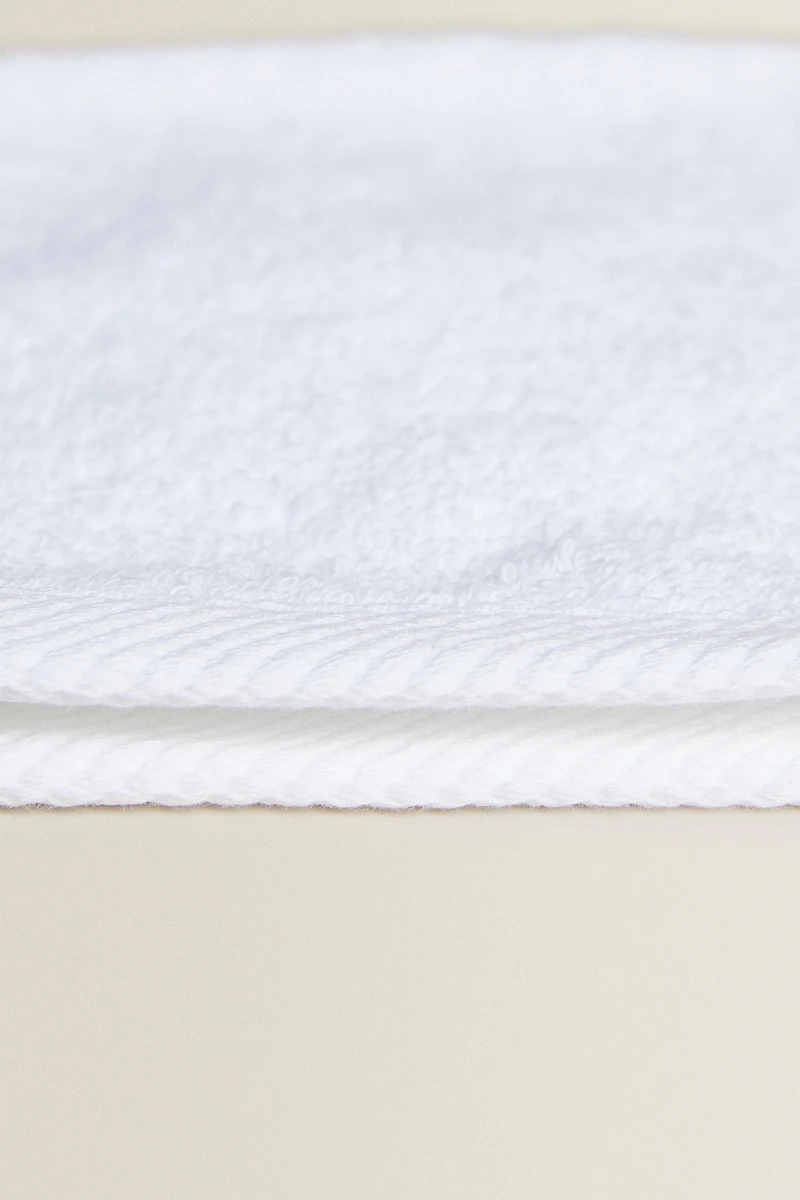 GANT DE TOILETTE COTON ÉPONGE