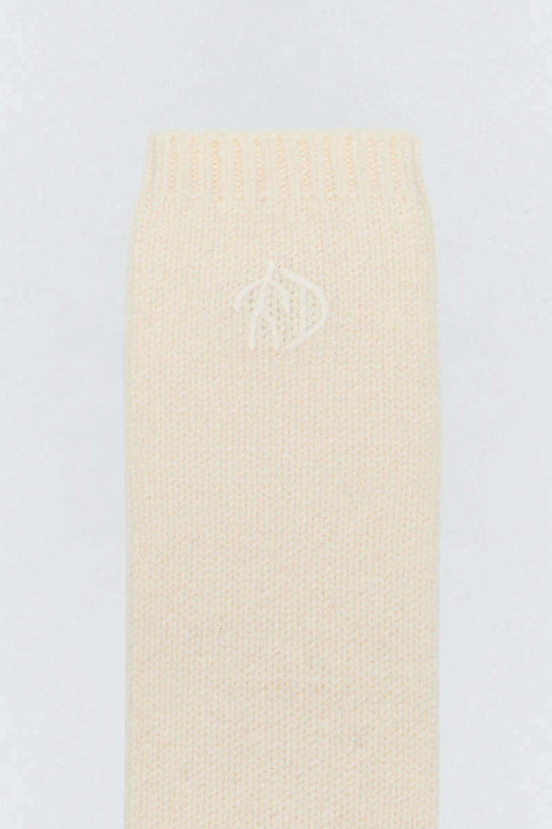 LONG WOOL BLEND SOCKS SOSHIOTSUKI x ZARA