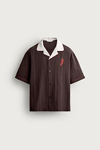 CHILI EMBROIDERY RELAXED FIT SHIRT