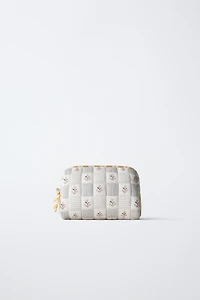 QUILTED MATERNITY TOILETRY BAG