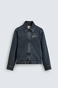 ZIPPER DENIM JACKET