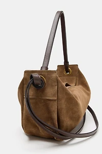 LEATHER HANDBAG