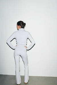 PANTALON MOLLETON ÉVASÉ