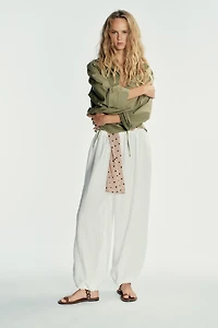 PANTALON FLUIDE BOUFFANT