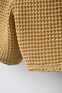 PLAIN WAFFLE SHORTS