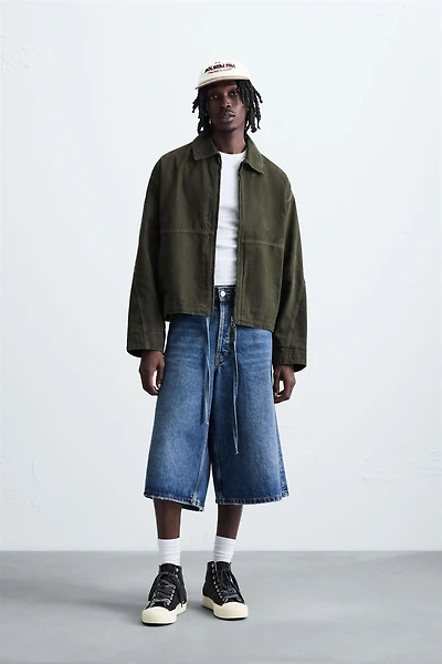 WASHED RELAXED FIT JACKET