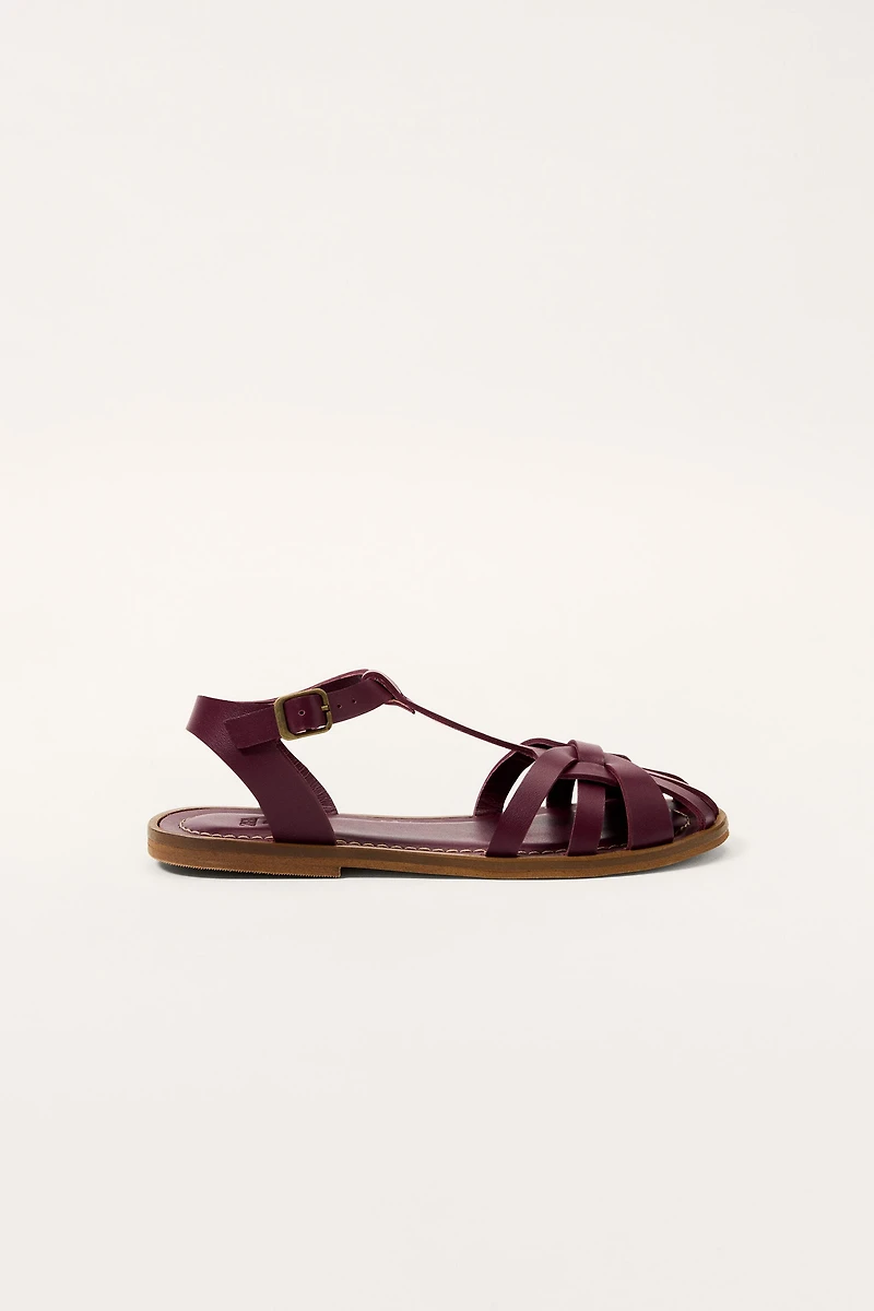 LEATHER FISHERMAN SANDALS LIMITED EDITION