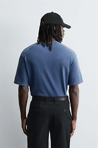 BOXY FIT KNIT T-SHIRT