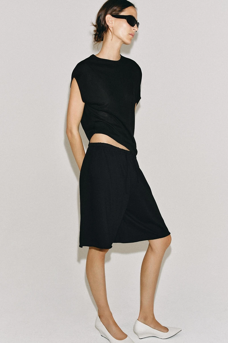 ASYMMETRIC KNIT JUMPER
