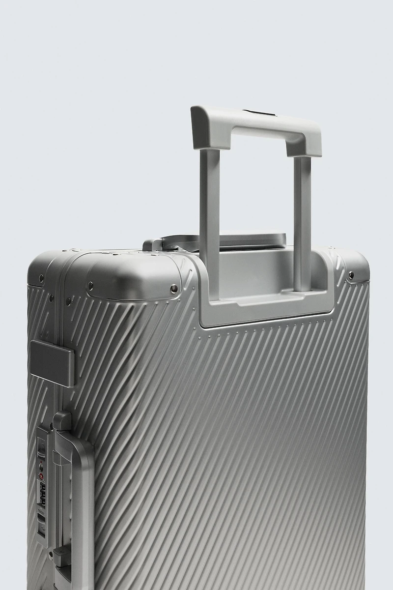 ALUMINUM CARRY-ON SUITCASE