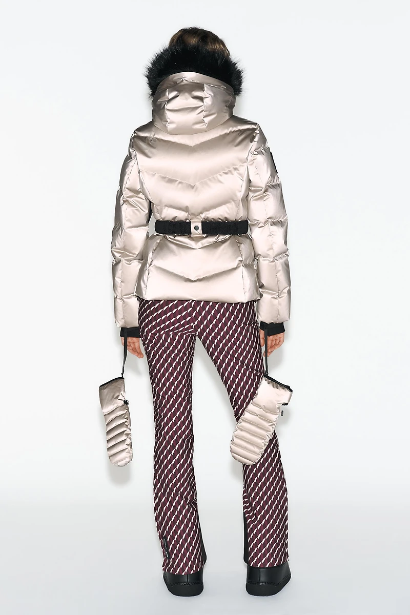 WATER RESISTANT WINDPROOF RECCO® TECHNOLOGY SKI COLLECTION PUFFER JACKET