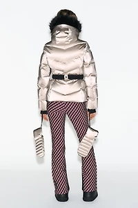 WATER RESISTANT WINDPROOF RECCO® TECHNOLOGY SKI COLLECTION PUFFER JACKET