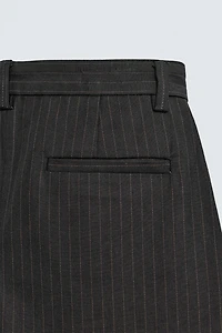 STRIPED TEXTURED CHINO PANTS