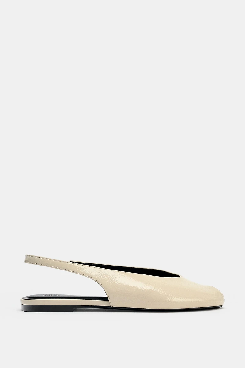 OPEN TOE SLINGBACK SHOES