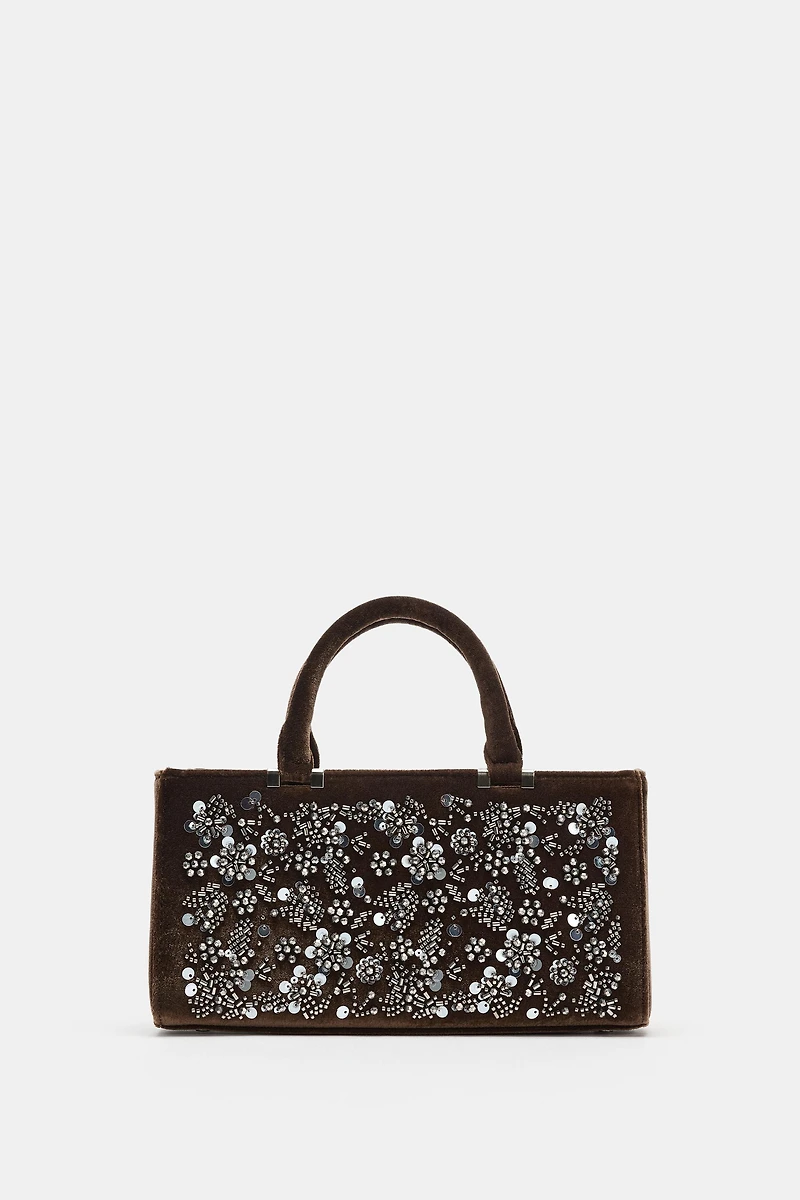 BEADED CITY BAG