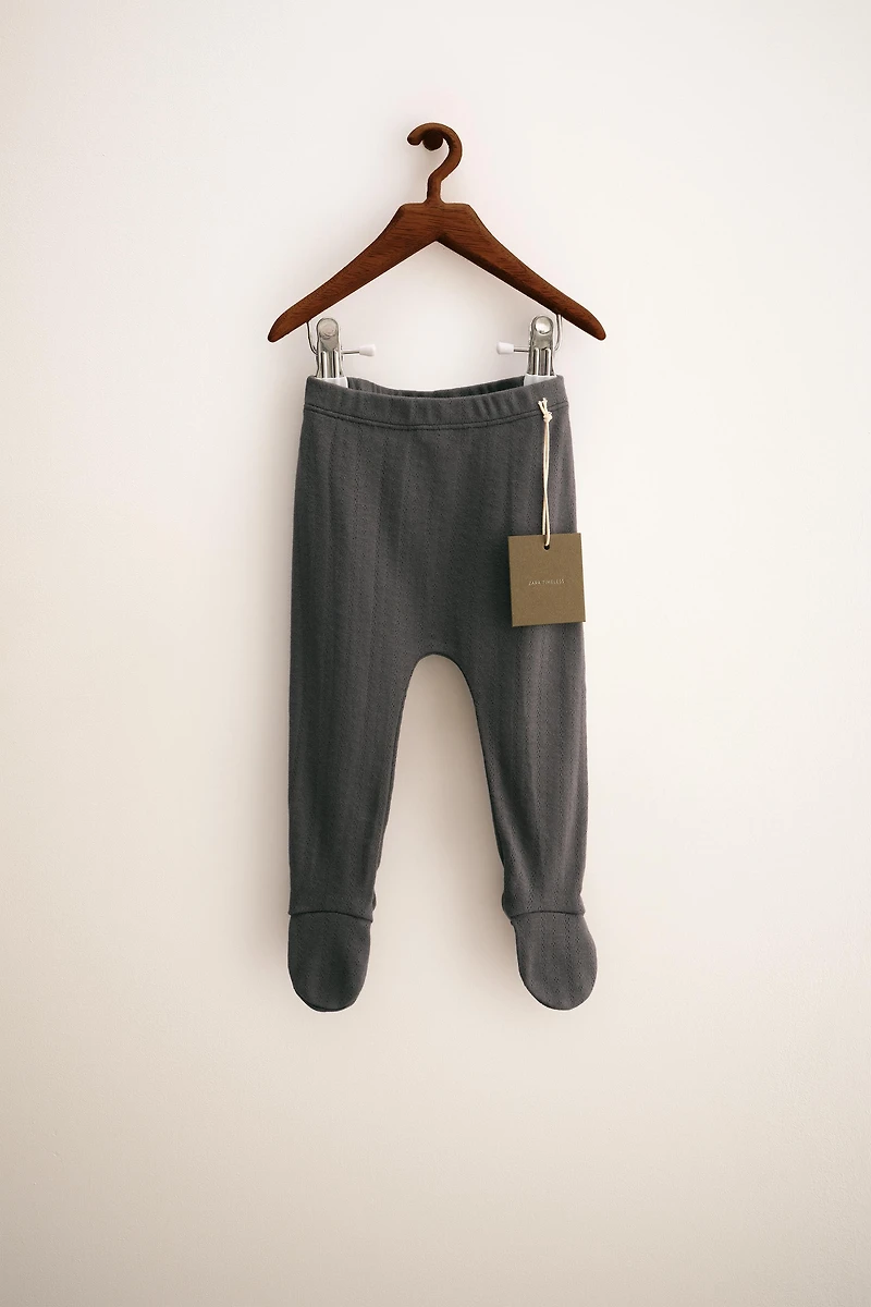 ZARA TIMELESS - POINTELLE LEGGINGS