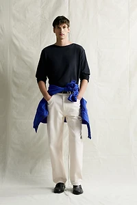 BOAT NECK REGULAR FIT T-SHIRT