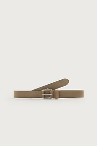 SPLIT LEATHER BELT