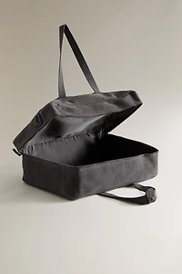 SPLIT SUEDE TRAVEL BAG