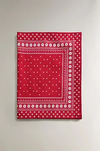 WINTER CHRISTMAS COTTON TABLE RUNNER