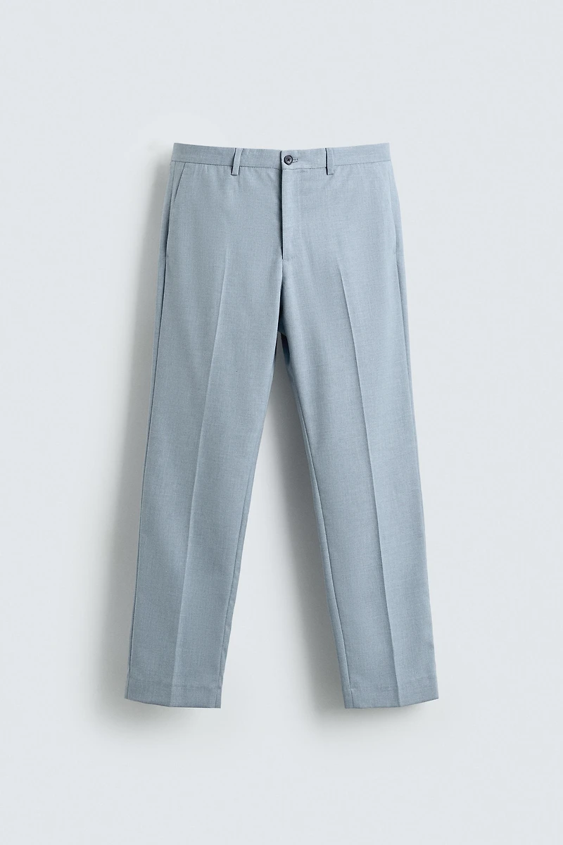 PANTALON DE COSTUME COUPE ÉTROITE